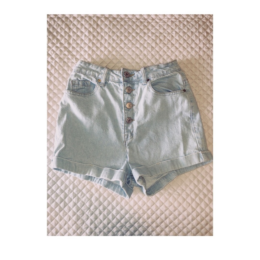 Super High Rise Jean Shorts